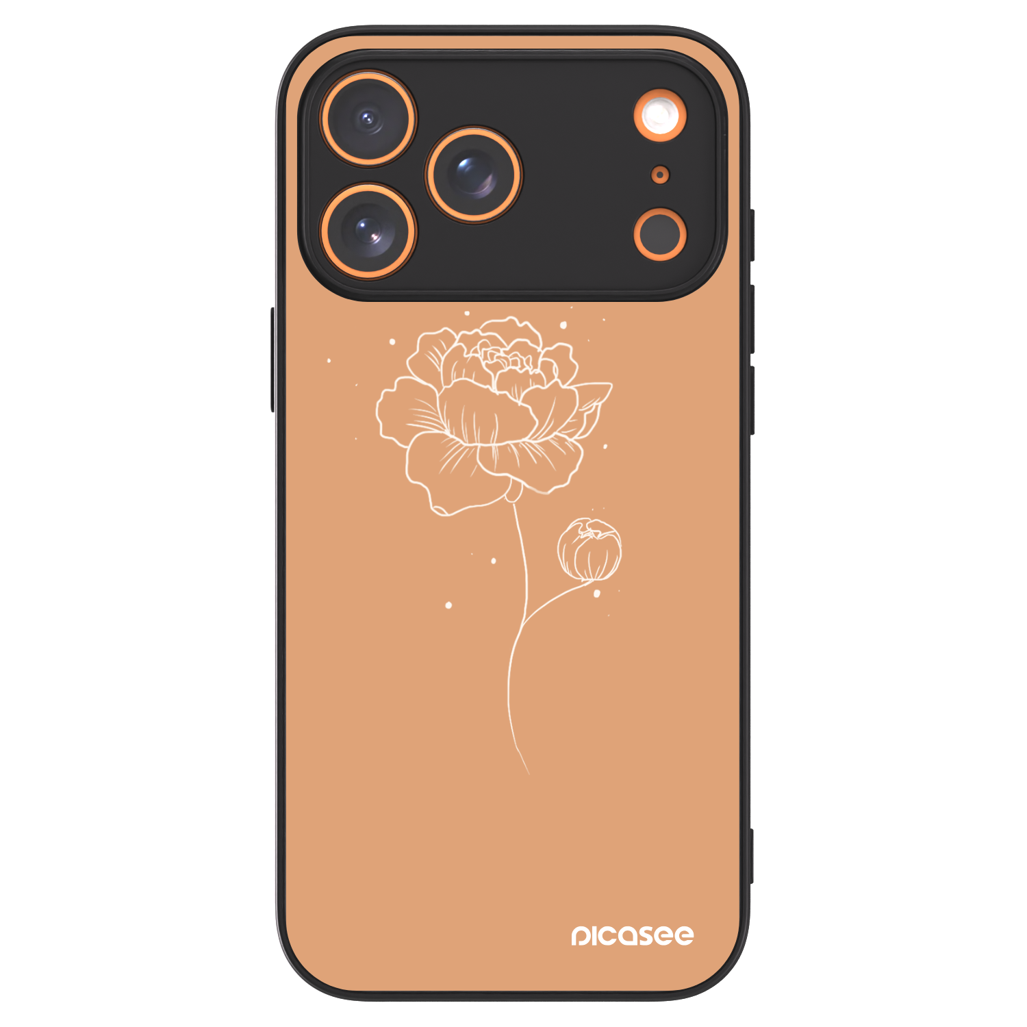 Picasee ULTIMATE CASE MagSafe Apple iPhone 17 Pro Max - készülékre - Peonies