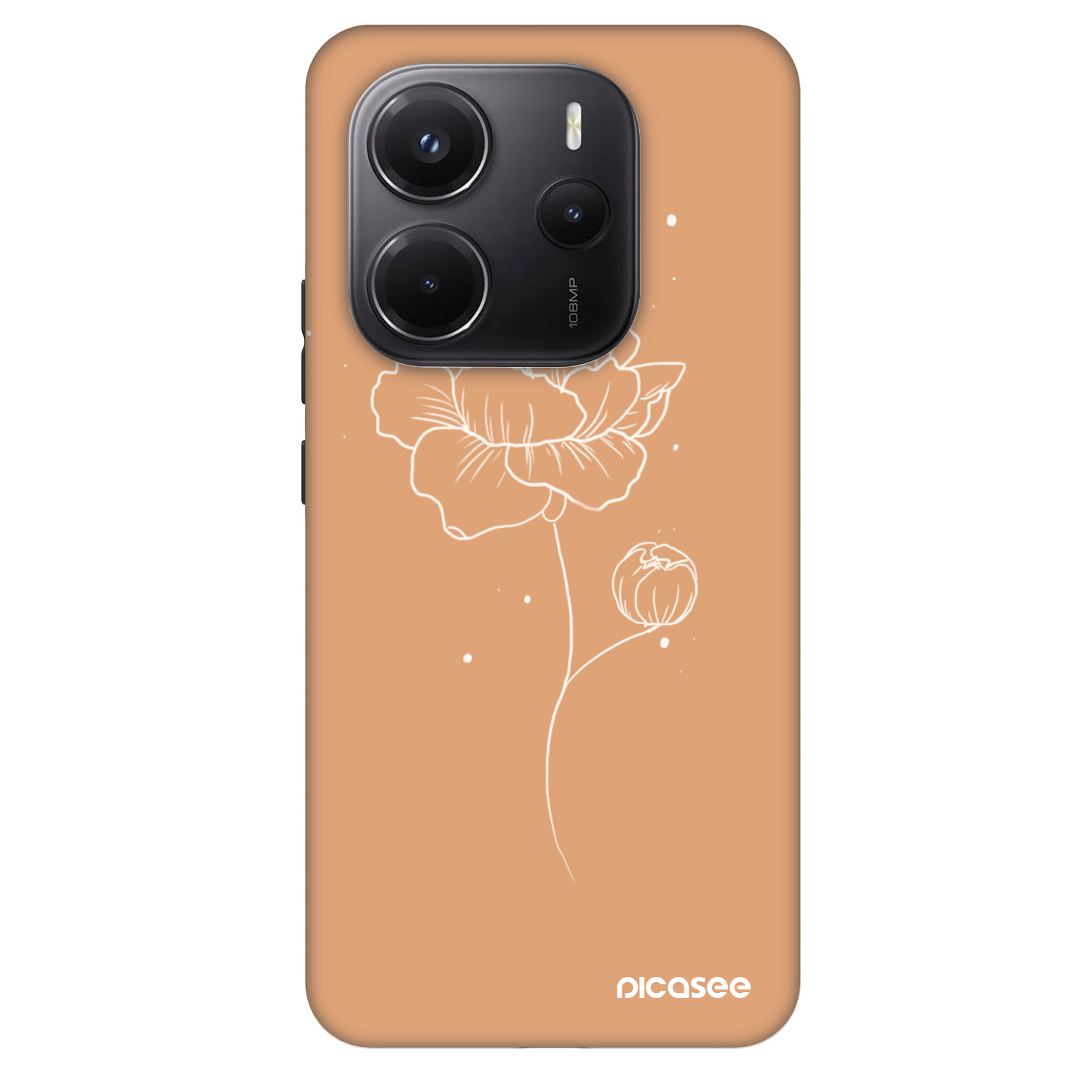 Picasee Fashion Case Xiaomi Redmi Note 14 5G - Peonies