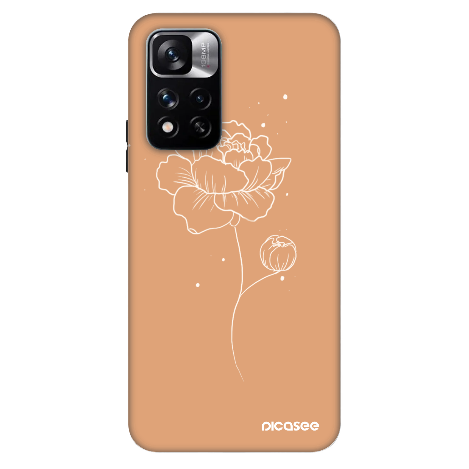 Picasee Fashion Case Xiaomi Redmi Note 11 Pro 5G - Peonies