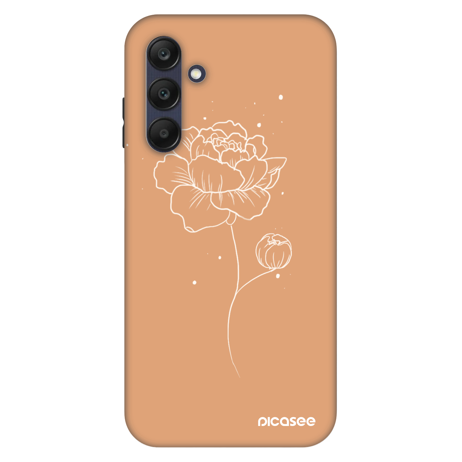 Picasee Fashion Case Samsung Galaxy A25 A256B 5G - Peonies
