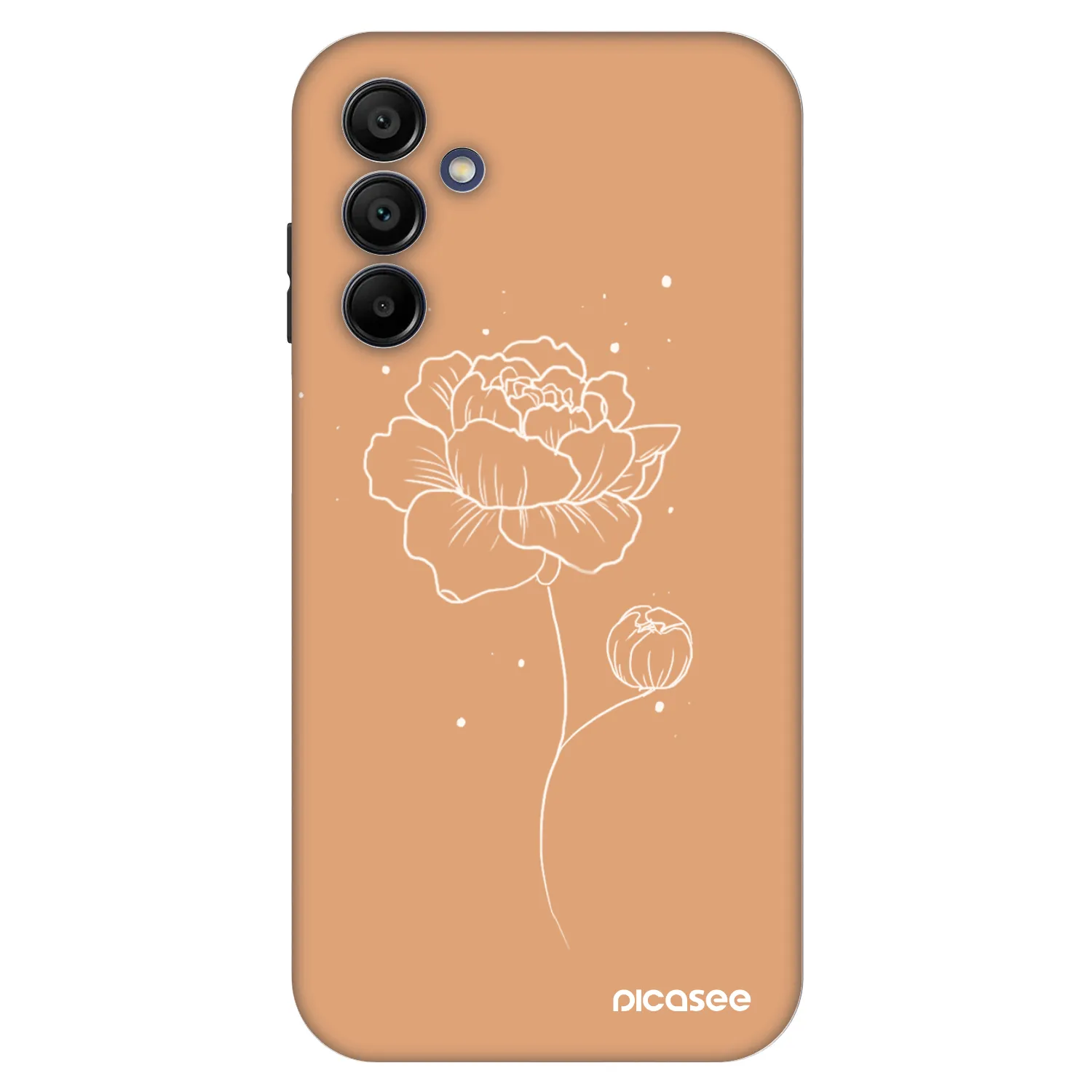 Picasee Fashion Case Samsung Galaxy A15 A156B 5G - Peonies