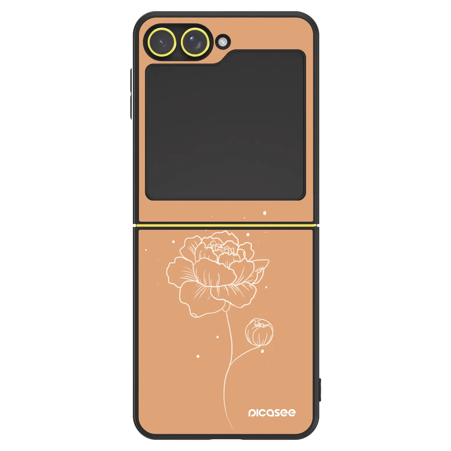 Picasee ULTIMATE CASE Samsung Galaxy Z Flip7 FE 5G - készülékre - Peonies