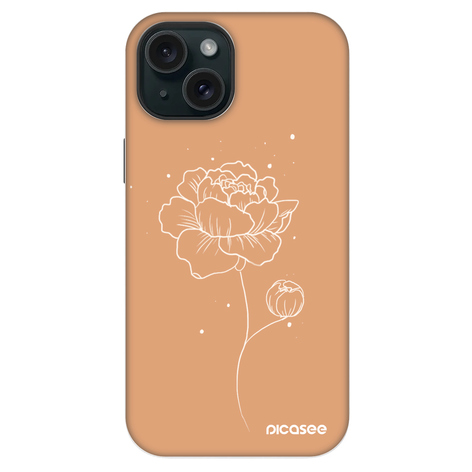 Picasee Fashion Case MagSafe Apple iPhone 14 - Peonies