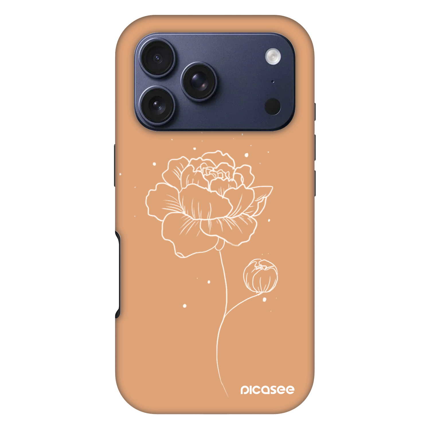 Picasee Fashion Case MagSafe Apple iPhone 17 Pro - Peonies