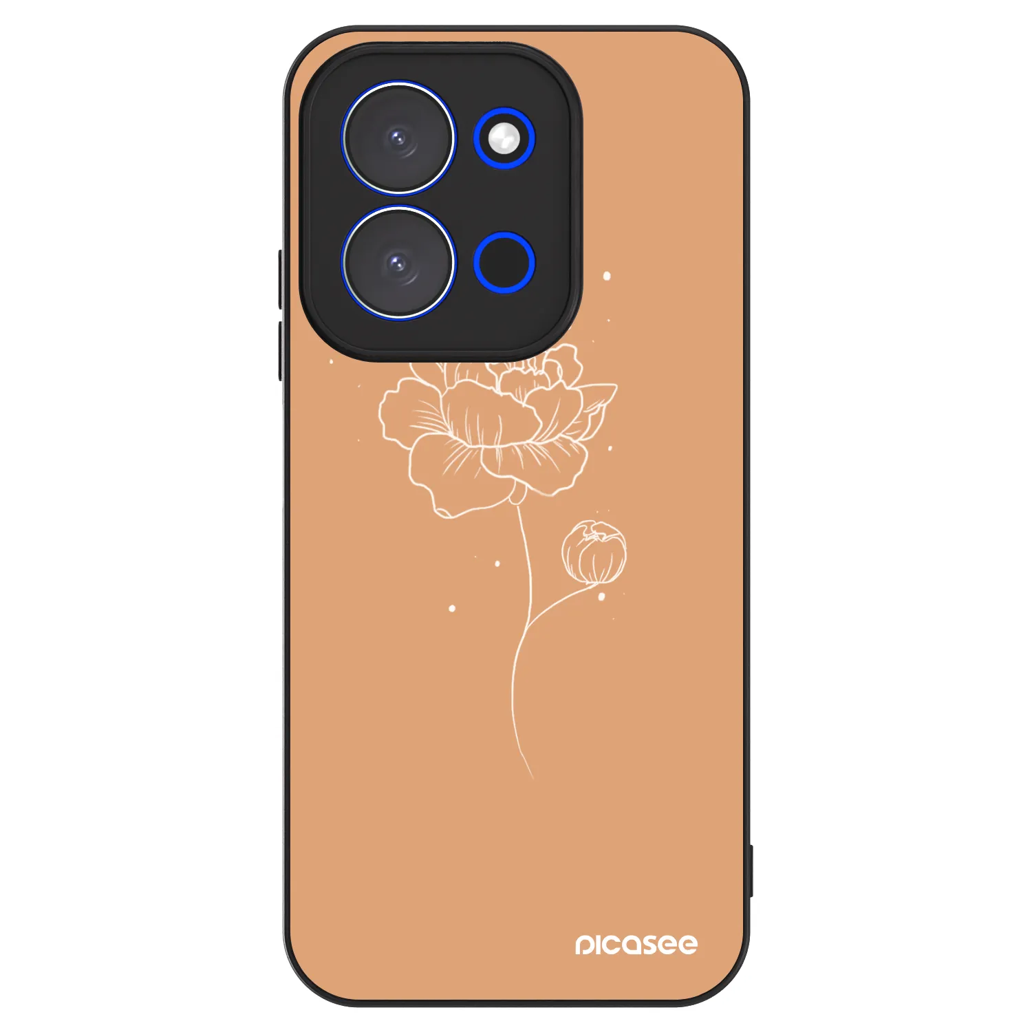 Picasee ULTIMATE CASE Xiaomi Redmi 15C 4G - készülékre - Peonies