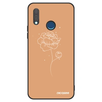 Szilikon tok erre a típusra Huawei P20 Lite - Peonies