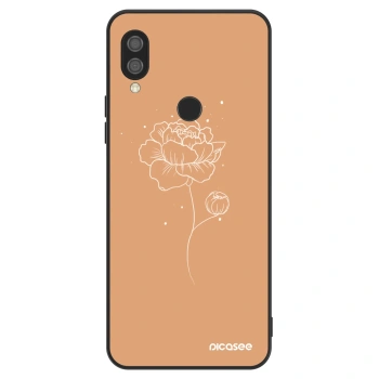 Szilikon tok erre a típusra Xiaomi Redmi 7 - Peonies
