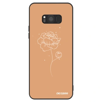 Szilikon tok erre a típusra Samsung Galaxy S8 G950F - Peonies