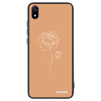 Szilikon tok erre a típusra Xiaomi Redmi 7A - Peonies