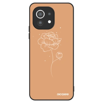 Szilikon tok erre a típusra Xiaomi Mi 11 - Peonies