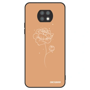 Szilikon tok erre a típusra Xiaomi Redmi Note 9T - Peonies