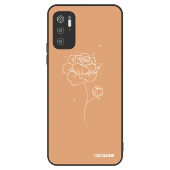 Szilikon tok erre a típusra Xiaomi Poco M3 Pro 5G - Peonies