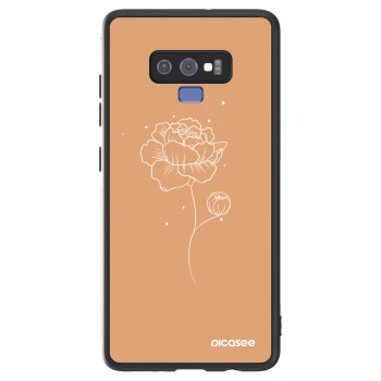 Szilikon tok erre a típusra Samsung Galaxy Note 9 N960F - Peonies