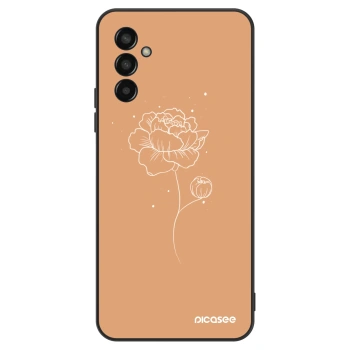Szilikon tok erre a típusra Samsung Galaxy M13 M135F - Peonies