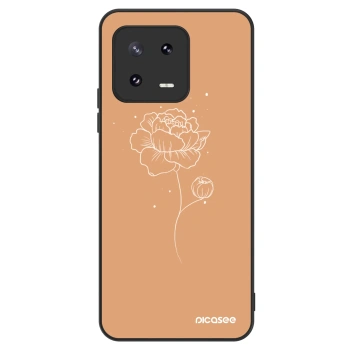 Szilikon tok erre a típusra Xiaomi 13 Pro - Peonies