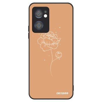 Szilikon tok erre a típusra OPPO Reno 7 5G - Peonies