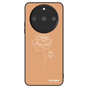 Szilikon tok erre a típusra Realme 11 Pro+ - Peonies