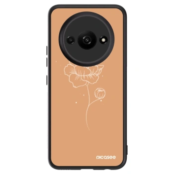 Szilikon tok erre a típusra Xiaomi Redmi A3 - Peonies