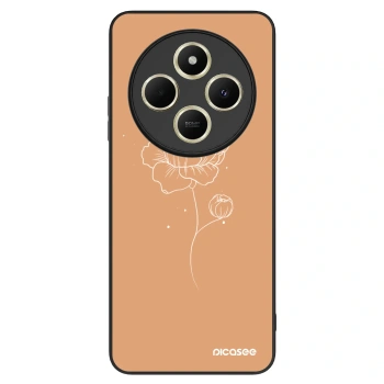 Szilikon tok erre a típusra Xiaomi Redmi 14C - Peonies