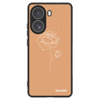 Szilikon tok erre a típusra Xiaomi Poco X7 - Peonies