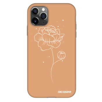 Szilikon tok erre a típusra Apple iPhone 11 Pro - Peonies
