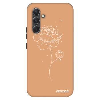 Szilikon tok erre a típusra Samsung Galaxy A54 5G A546B - Peonies