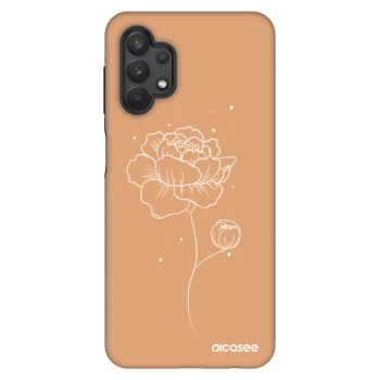 Szilikon tok erre a típusra Samsung Galaxy A32 5G A326B - Peonies