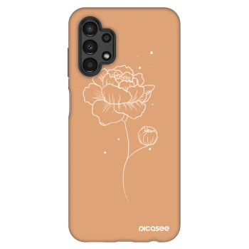 Szilikon tok erre a típusra Samsung Galaxy A13 4G A135 - Peonies