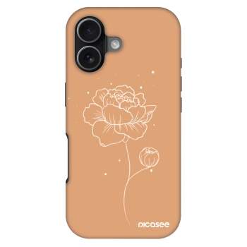 Szilikon tok erre a típusra Apple iPhone 17 - Peonies