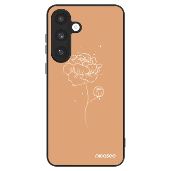 Szilikon tok erre a típusra Samsung Galaxy S25 FE 5G - Peonies