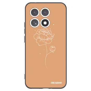 Picasee fekete szilikon tok az alábbi mobiltelefonokra Xiaomi 15T - Peonies