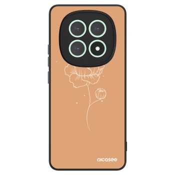 Szilikon tok erre a típusra Xiaomi Redmi Note 15 - Peonies