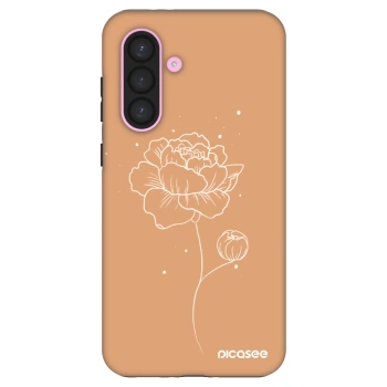 Szilikon tok erre a típusra Samsung Galaxy A56 5G A566B - Peonies