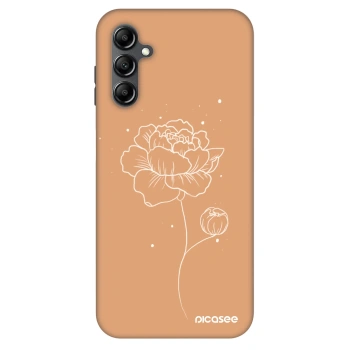 Szilikon tok erre a típusra Samsung Galaxy A16 4G - Peonies