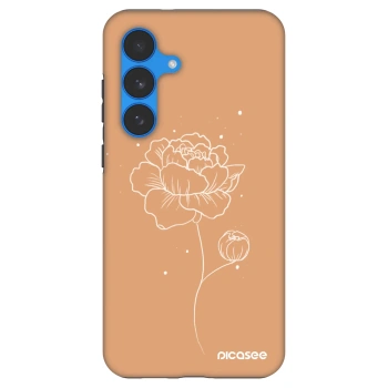 Picasee Fashion Case Samsung Galaxy S25 FE 5G - Peonies