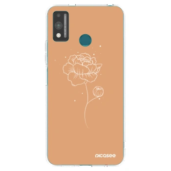Tok az alábbi mobiltelefonokra Honor 9X Lite - Peonies