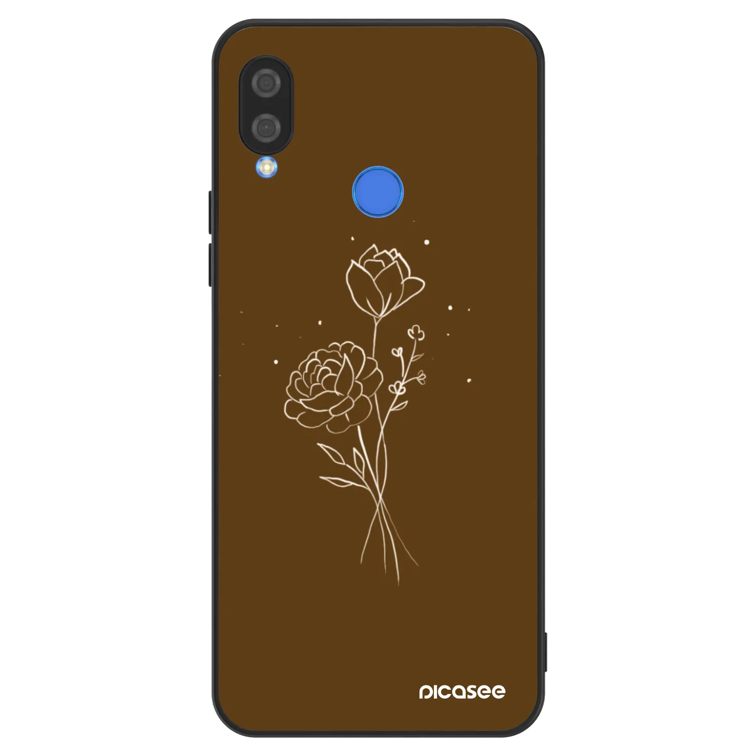 Picasee ULTIMATE CASE Huawei Nova 3 - készülékre - Brown flowers