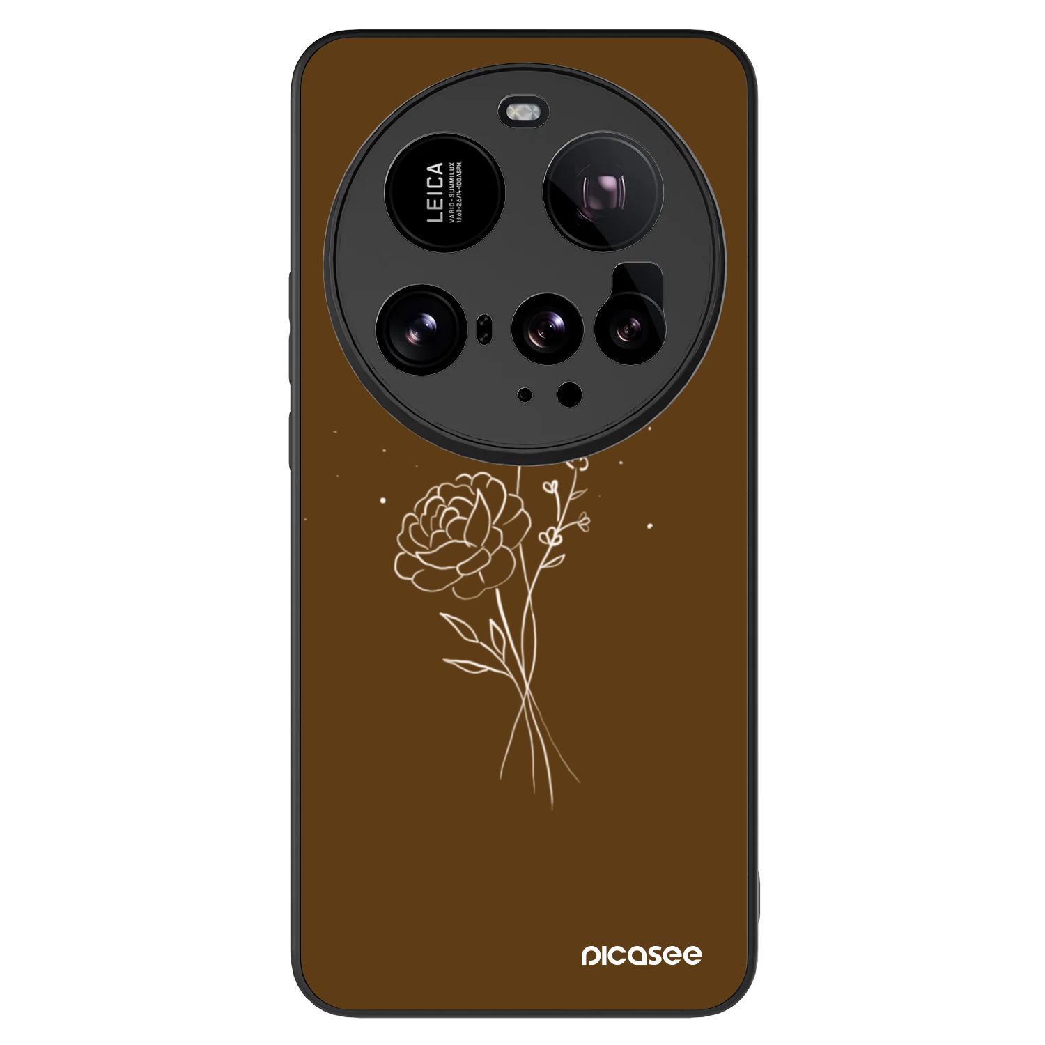 Picasee ULTIMATE CASE Xiaomi 15 Ultra - készülékre - Brown flowers