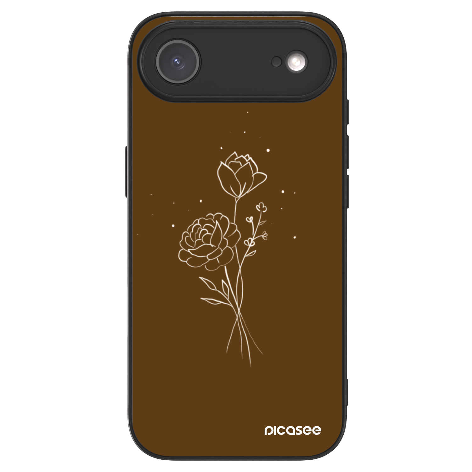 Picasee ULTIMATE CASE Apple iPhone Air - készülékre - Brown flowers