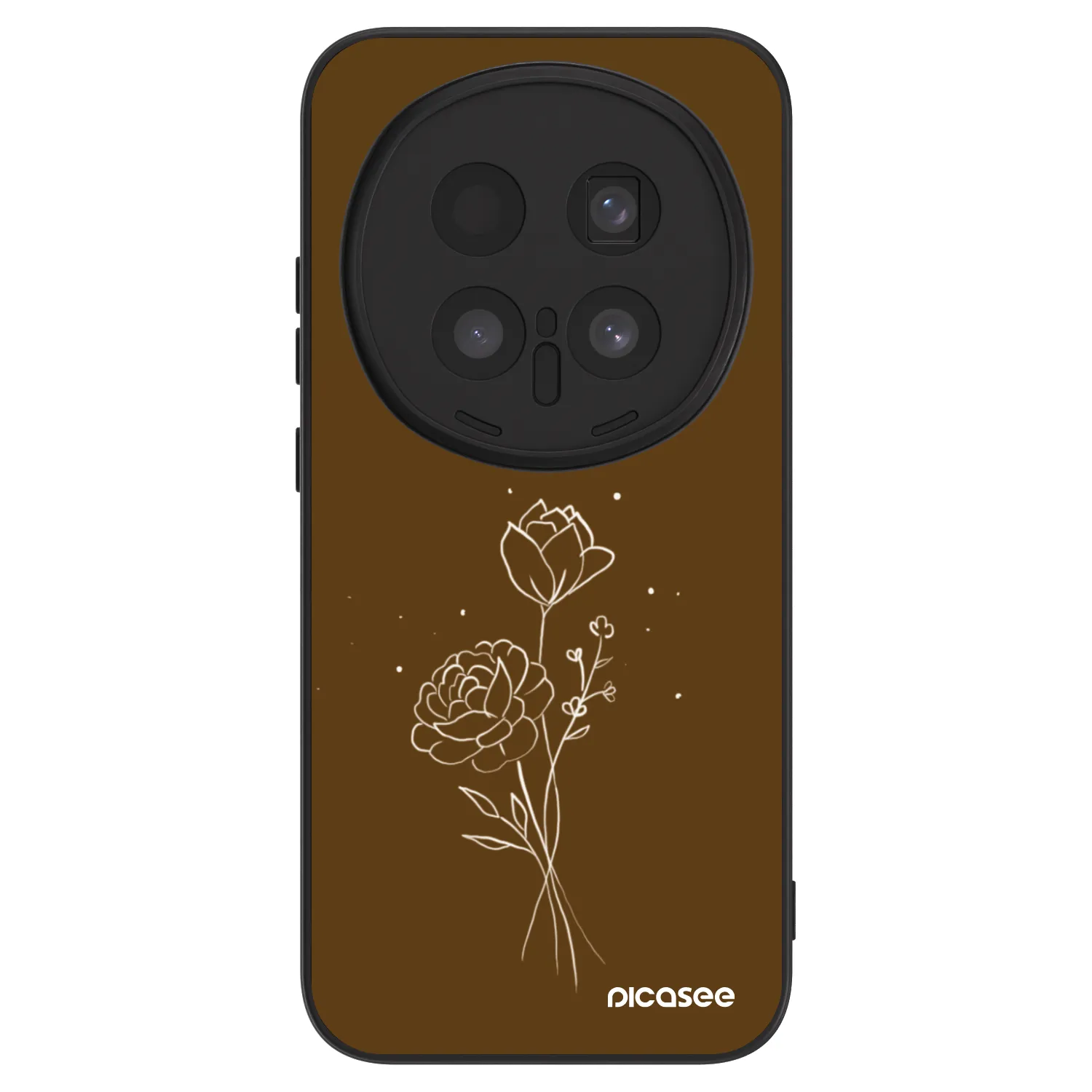 Picasee ULTIMATE CASE Honor Magic8 Pro 5G - készülékre - Brown flowers