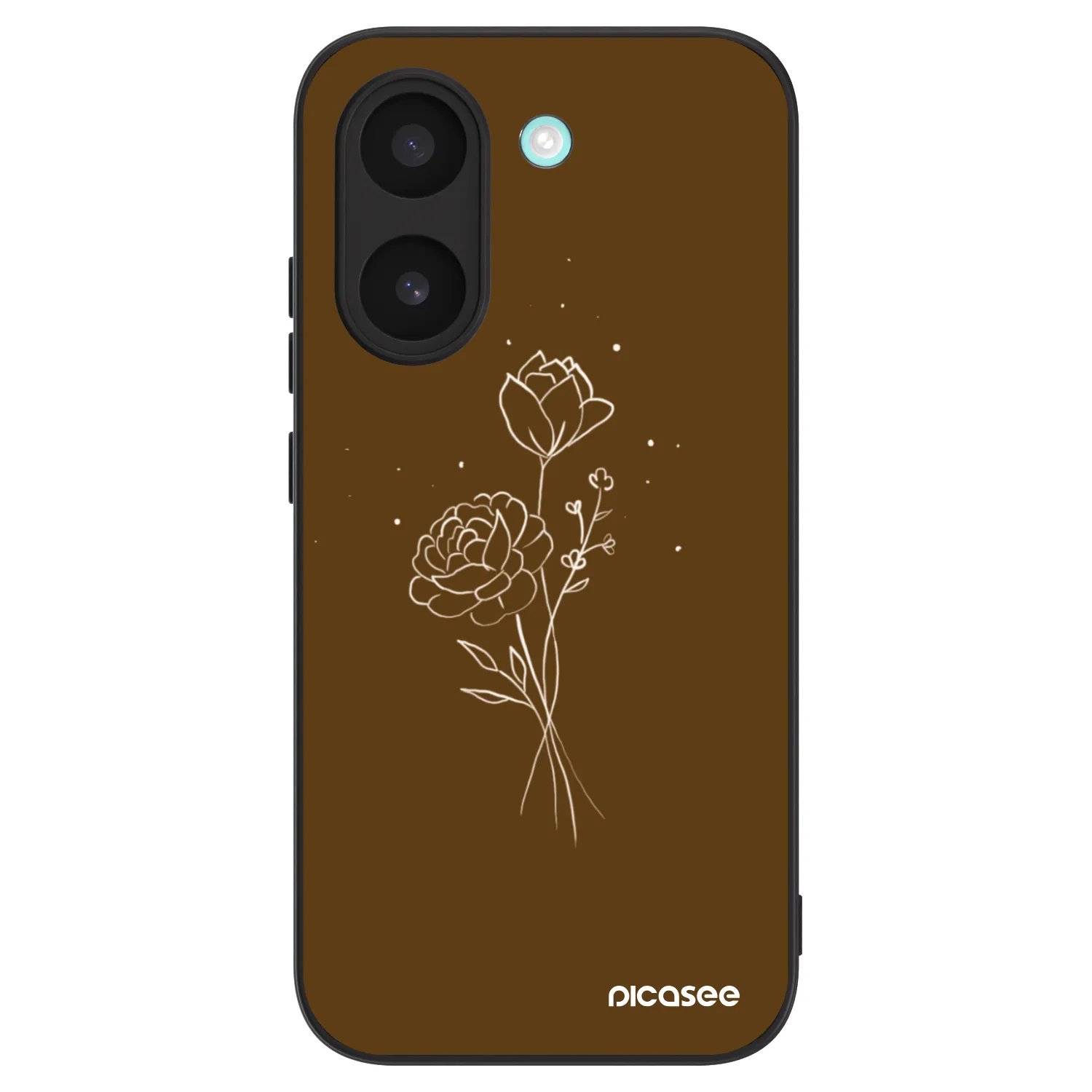 Picasee ULTIMATE CASE Xiaomi Poco X8 Pro - készülékre - Brown flowers