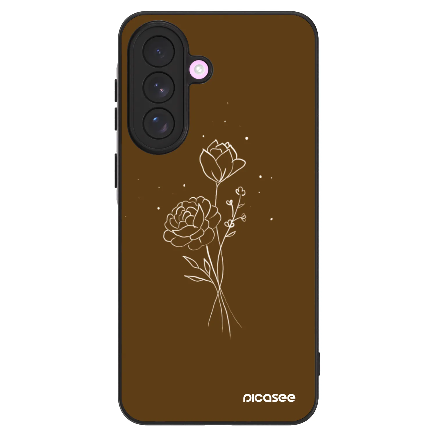 Picasee ULTIMATE CASE Samsung Galaxy A57 5G - készülékre - Brown flowers
