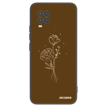 Tok az alábbi mobiltelefonokra Xiaomi Mi 10 Lite - Brown flowers