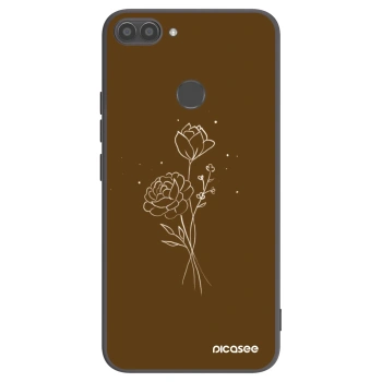 Tok az alábbi mobiltelefonokra Huawei P Smart - Brown flowers