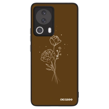 Picasee ULTIMATE CASE Xiaomi 13 Lite - készülékre - Brown flowers