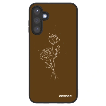 Picasee ULTIMATE CASE Samsung Galaxy A15 A156B 5G - készülékre - Brown flowers