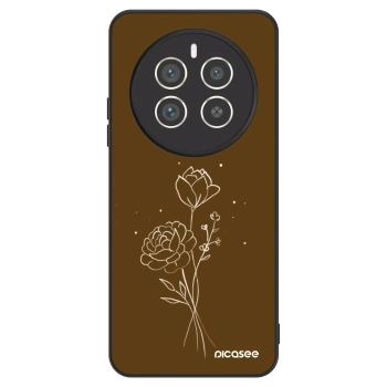 Szilikon tok erre a típusra Realme 12 Pro 5G - Brown flowers