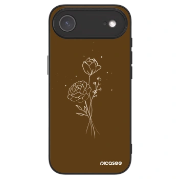 Picasee ULTIMATE CASE Apple iPhone Air - készülékre - Brown flowers