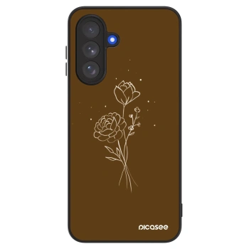 Picasee ULTIMATE CASE Samsung Galaxy A17 5G - készülékre - Brown flowers