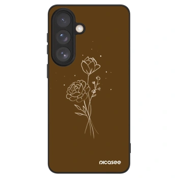 Picasee ULTIMATE CASE Samsung Galaxy S26+ - készülékre - Brown flowers
